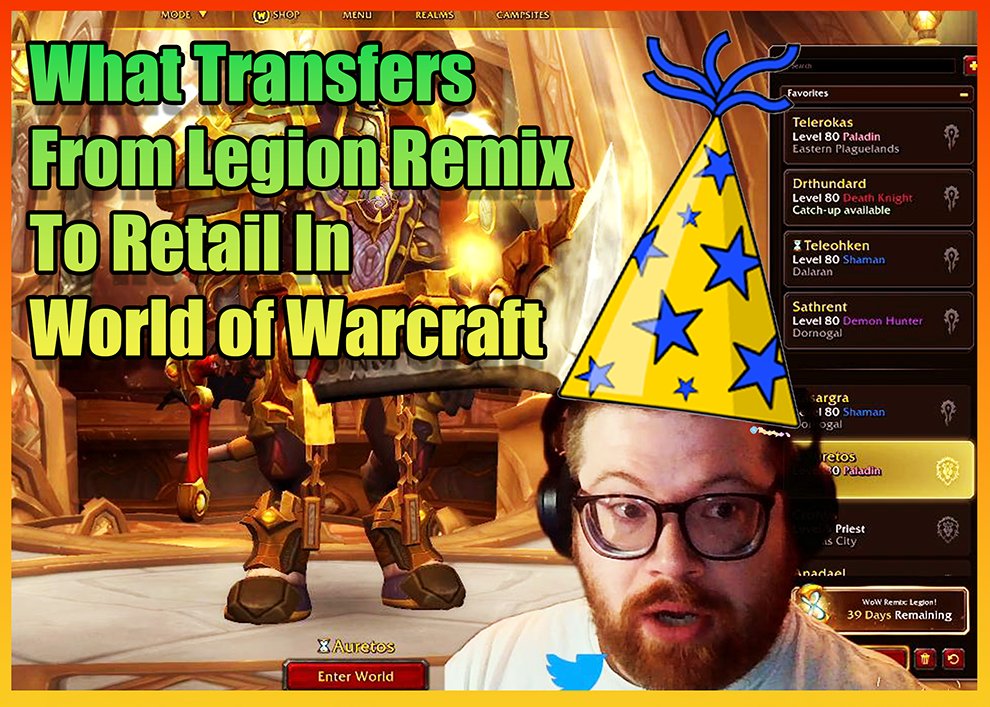 TotalSunBro's tweet image. if you're not sure of what your character/ orderhall will look like after you transfer to retail. here's a video of me taking the plunge so you don't have to :)

youtu.be/u3aiWTNZ594?si…