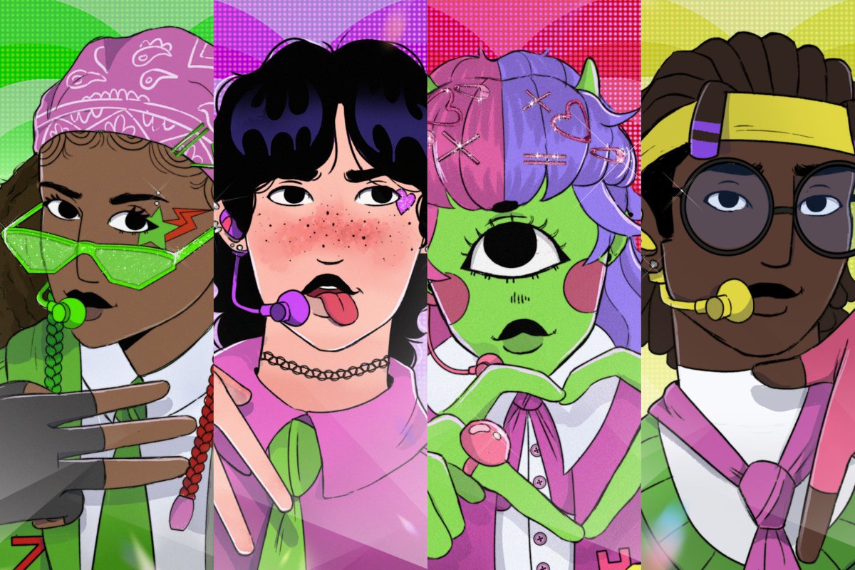 gusantanaarte's tweet image. ⭐️ we are emotx ⭐️

#kpop #art #virtualgroup