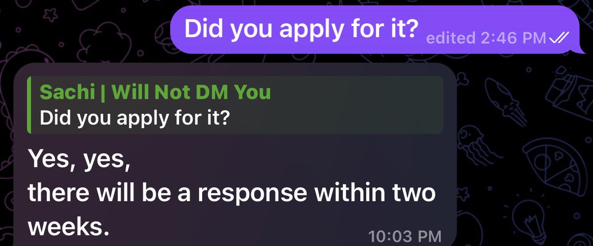 Thank you for your support everyone. 🐾💛

The team has officially applied for <a href="/kucoincom/">KuCoin</a> Alpha and now we just wait for their response. Stay positive and keep pushing with us. 🐾💛