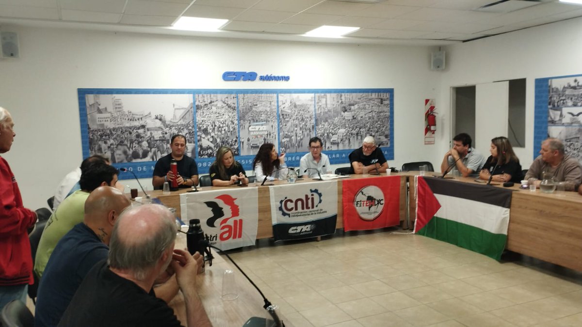 adolfoacta's tweet photo. Avanzamos en la construcción de la @CNTICTA como Confederación. Reafirmamos nuestra presencia internacional en @IndustriALL_GU y ser fundadores de la FITEHLyC. La creación del Área de Plataformas.
Convocamos al Congreso CNTI 2026 para seguir fortaleciendo el #PoderSindical https://t.co/BLAqEdYhSk