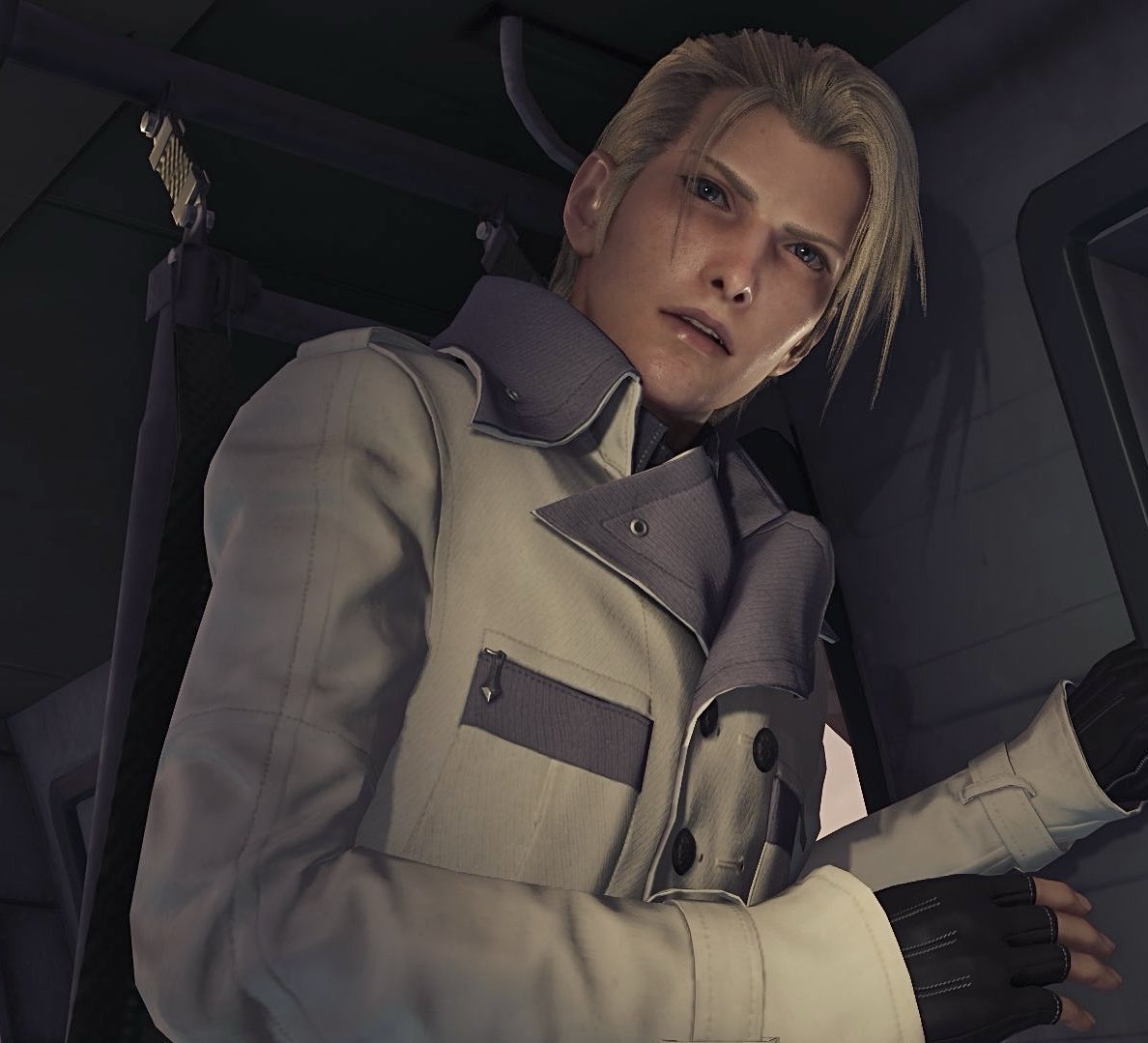 Rufus’s presence alone speaks a thousand words 🤍 #RufusShinra