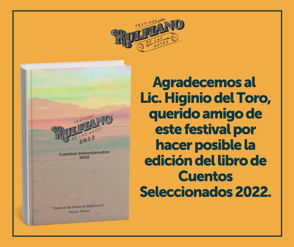 El Festival Rulfiano de las Artes, es uno de los encuentros artísticos y culturales más importantes del Sur de Jalisco y se lleva a cabo cada año en el municipio de Sayula. Para nosotros siempre sera un gusto apoyar y sumarnos a eventos como este, en donde se desarrollan y