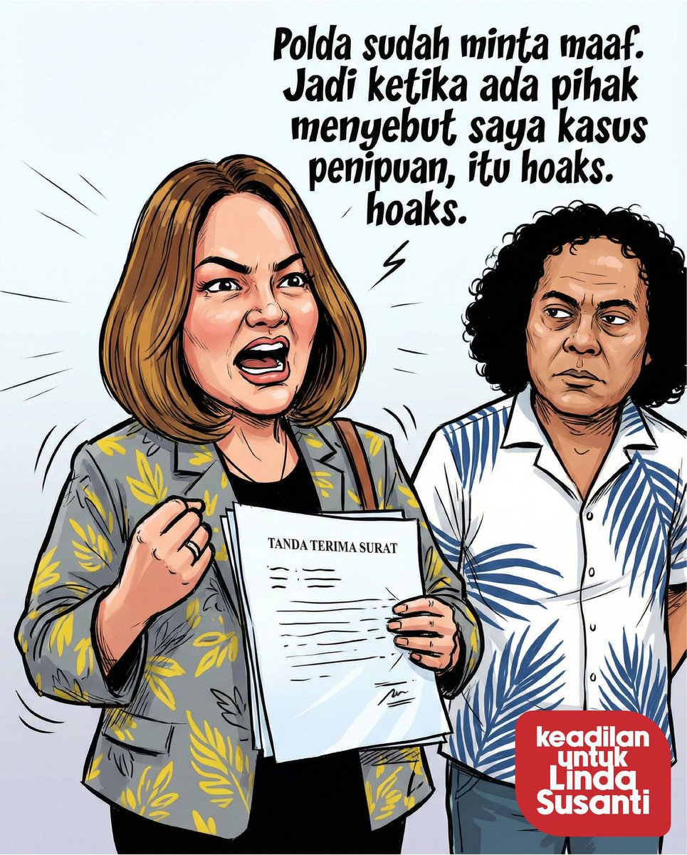 KPK harus menjamin bahwa kasus aset Linda ditangani oleh tim yang kredibel. Jika ada celah, tindakan korektif pertama adalah Pecat Oknum KPK yang merusak citra lembaga. #DukungHakLinda