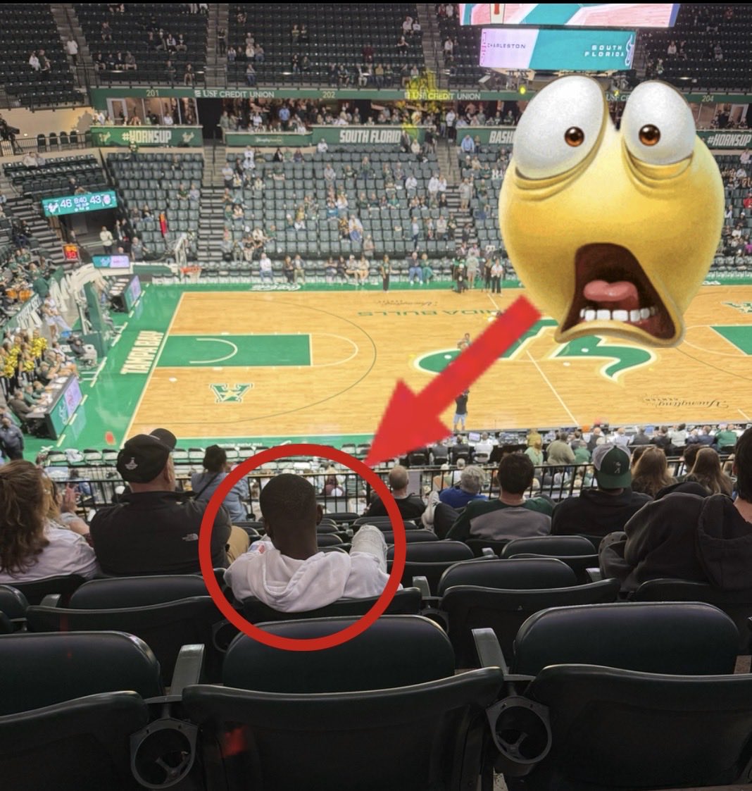 🚨 BREAKING 🚨 

Sherrone Moore suspected to be spotted at USF’s basketball game against Charleston tonight in Tampa, Florida.