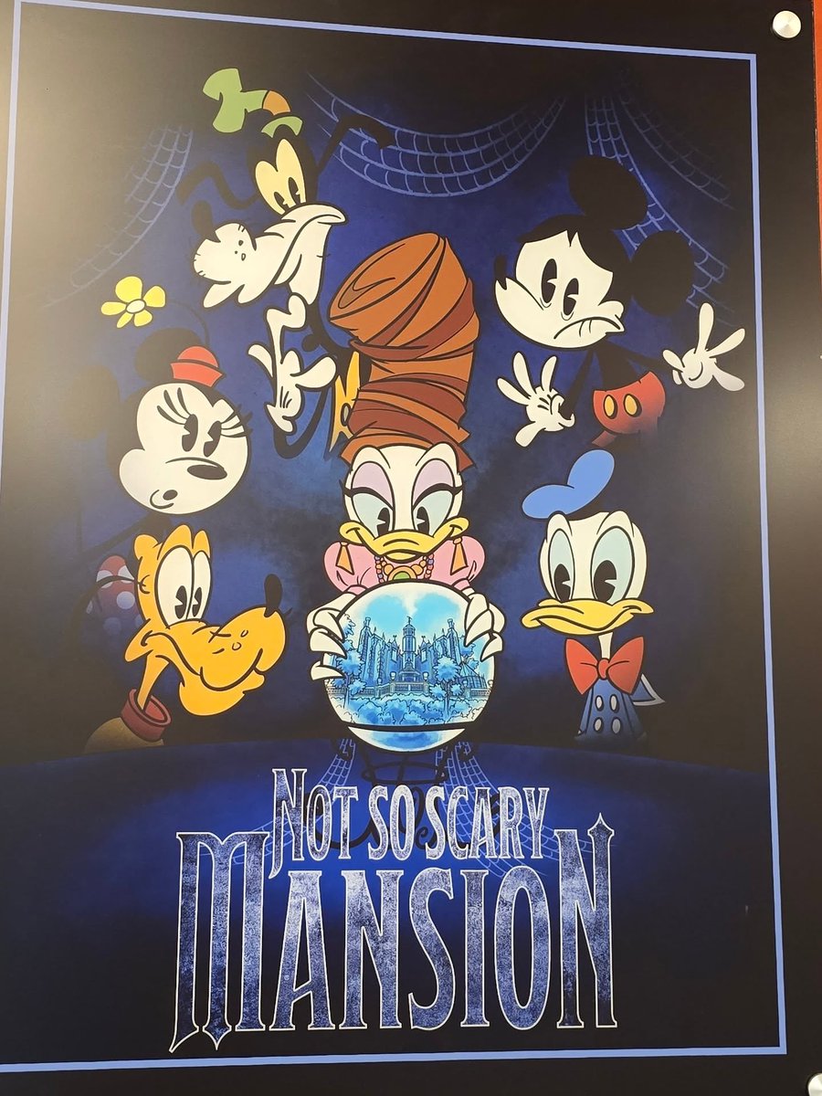 Back in July of this year a new "MICKEY MOUSE" parody portrait of "THE HAUNTED MANSION" (2023) got added to Disney's All-Star Movies Resort Food Court.

ICYM: The rebrand is a collab between <a href="/DisneyTVA/">Disney TVA</a> and Walt Disney Imagineering.

#TheWonderfulWorldOfMickeyMouse #HauntedMansion