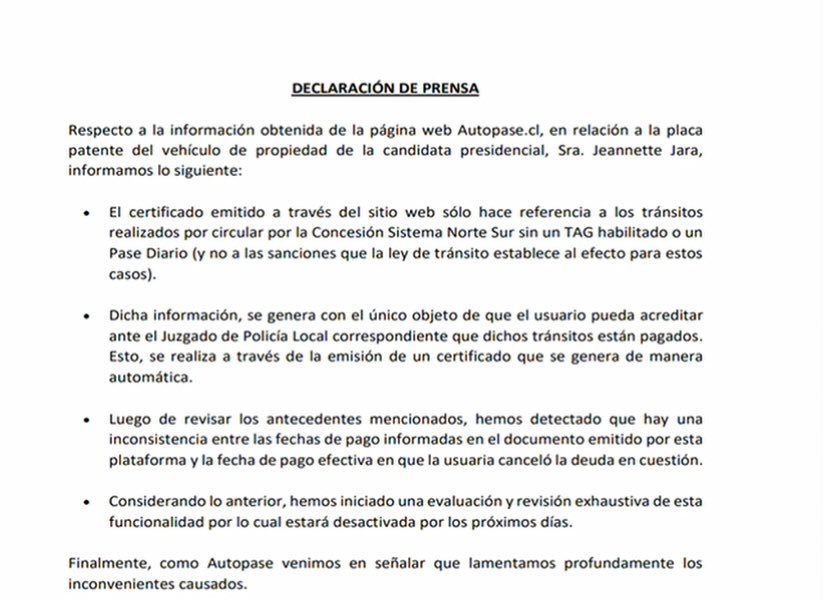 k_ko2's tweet image. Listo, se acabó la minuta de los #Troll #Republicanos de #JoseAntonioKast con el asunto del #Tag de #JeanetteJara, el problema lo tiene la página mostrando información errónea en la fecha de pago.

Comunicado de AutoPase publicado en 24horas.cl

“Luego de revisar los…