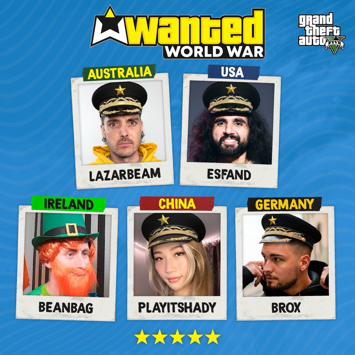 wanted_hq's tweet image. 10 Leaders, 10 Countries, 100 Players. Wanted World launches December 14th 🚀