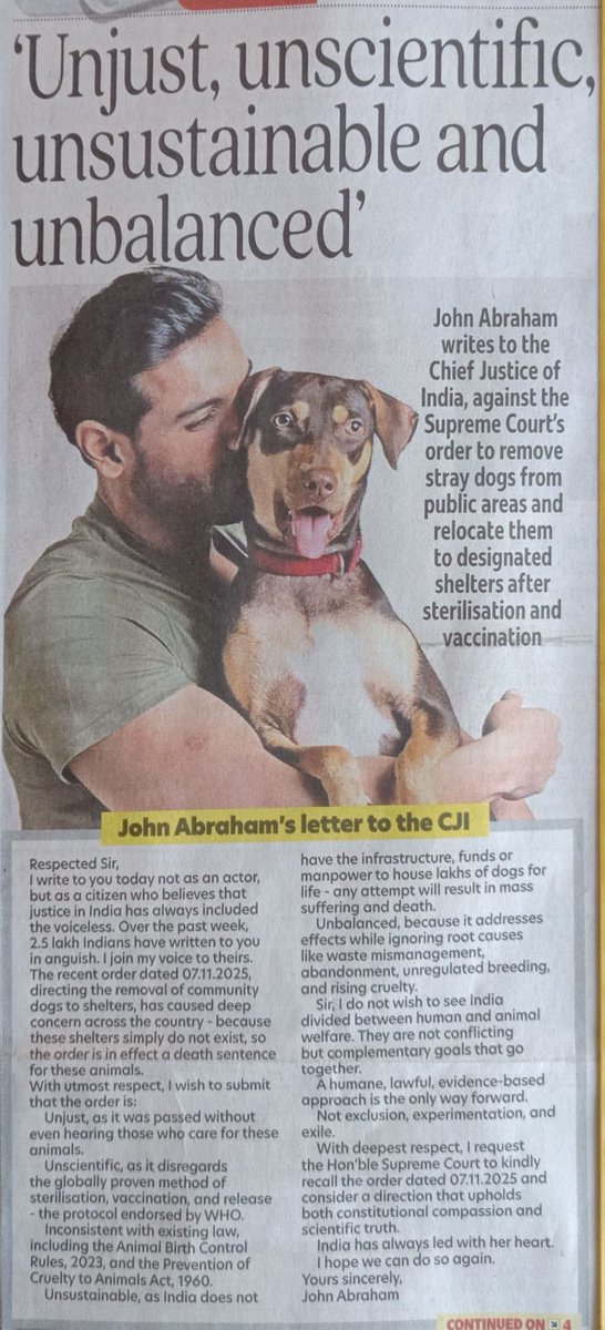 PrakashWKamatPK's tweet photo. @TheJohnAbraham 🙏 https://t.co/rdVNz4k4G3
