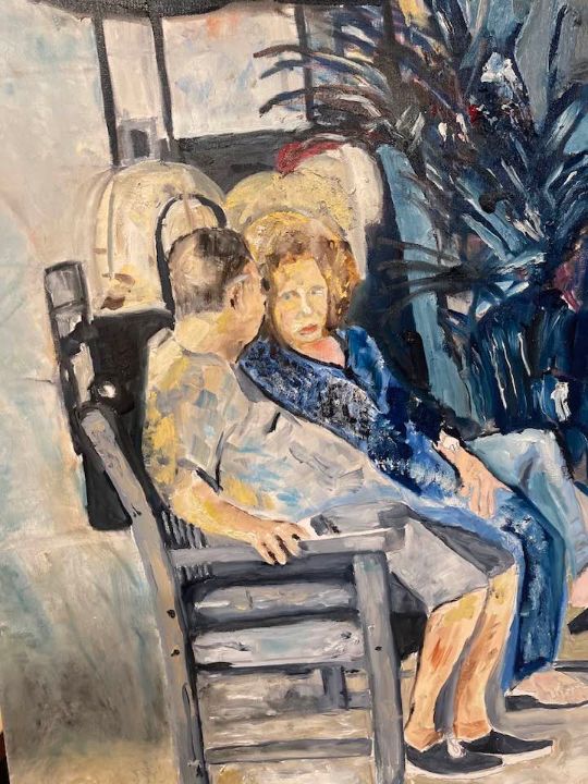 RGF52's tweet image. Art of the Day! "Old Friends". Buy at: ArtPal.com/robertgfishman…