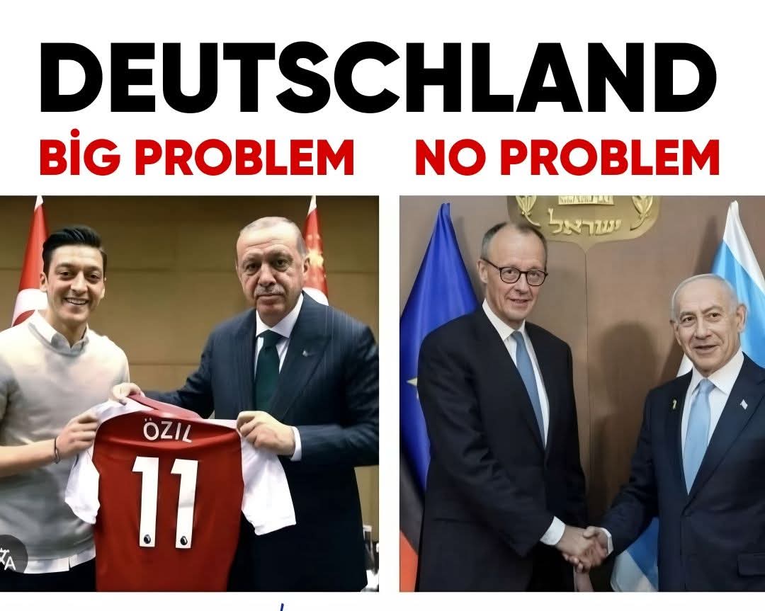 #özil #erdogan 
#merz #Netanyahu 
#Doppelmoral