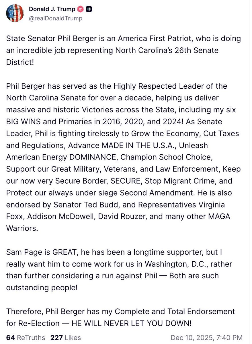 Senator Amy Galey tweet media