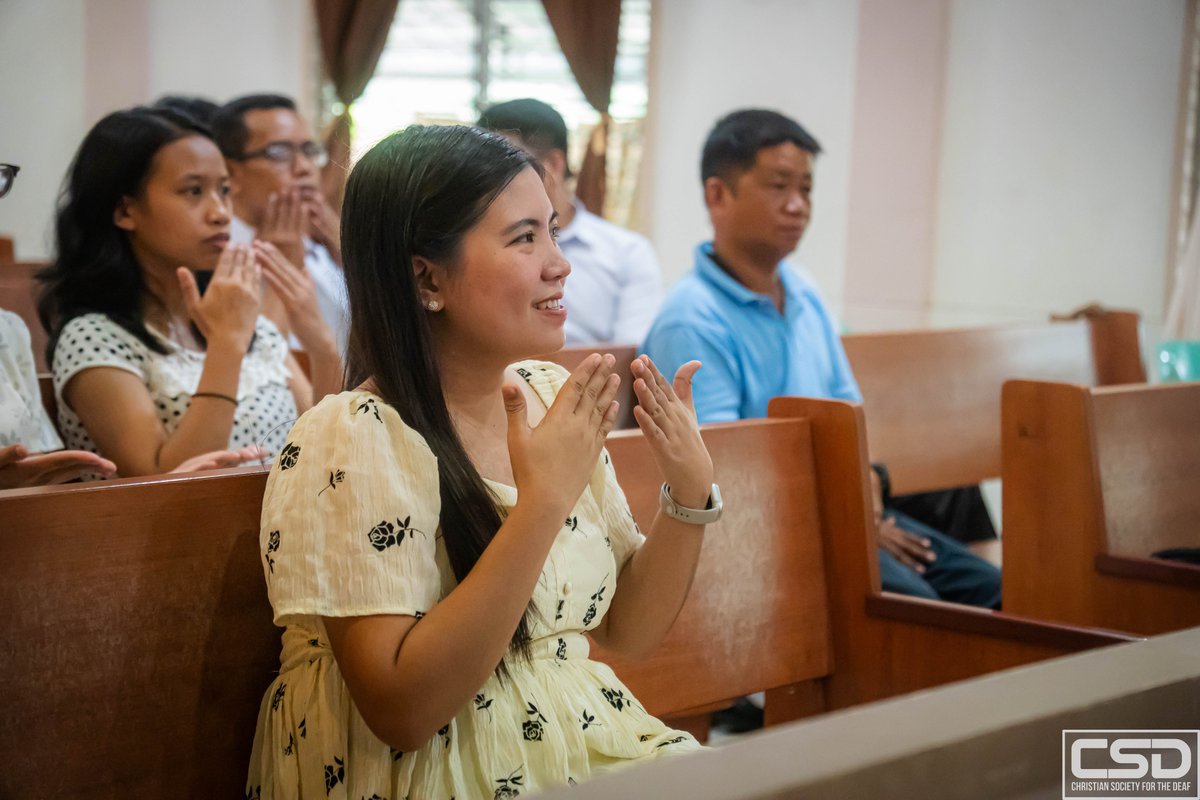 CFO_CSD's tweet image. RIZAL – Through the Christian Society for the Deaf (CSD) seminar, brethren were equipped with knowledge and skills in Sign Language, strengthening their faith and showing that no disability can hinder one’s service to the Lord God.

#ChristianFamilyOrganizations
