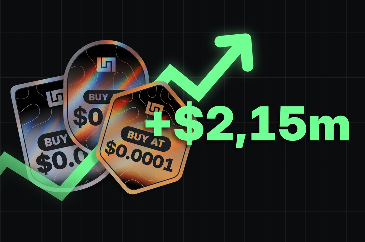 infinex's tweet photo. In less than two weeks Craterunners have won:

$210k in cash prizes
INX vouchers currently up $2.15m
10 Patrons
3 Pudgy Penguins

Next up: 3 Hypurr NFTs at $3B volume. https://t.co/lpTTAH8fcp
