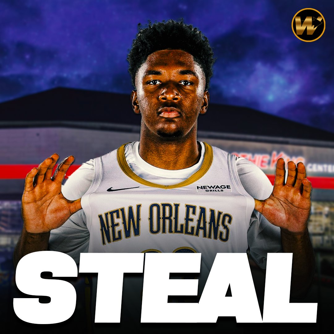 The New Orleans Pelicans got a STEAL in Derik Queen

So far in 24.9 MPG...

- 12.9 PPG
- 6.4 REB
- 3.9 AST

Queen just keeps getting better as the year goes on 👀