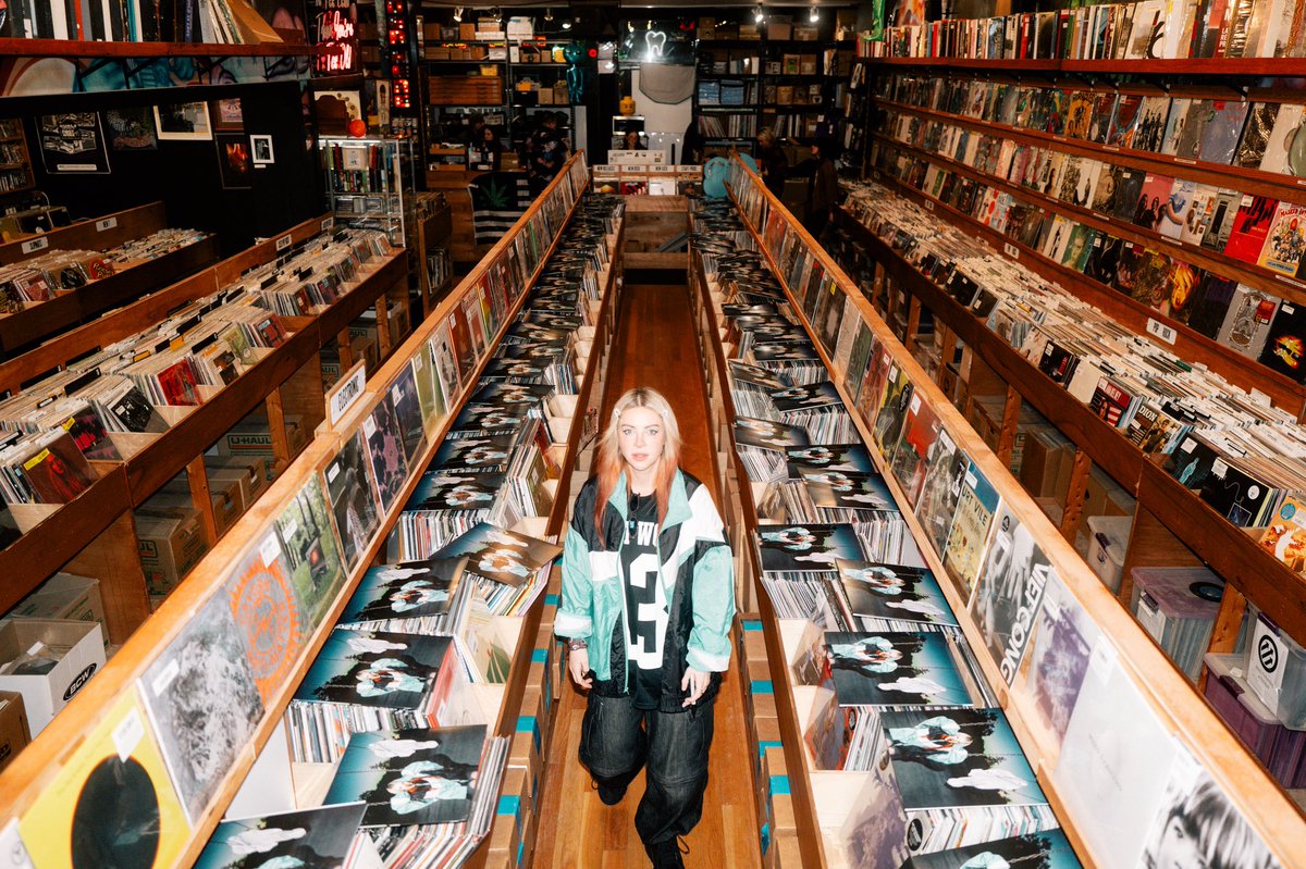EDM Moses parting the vinyl sea