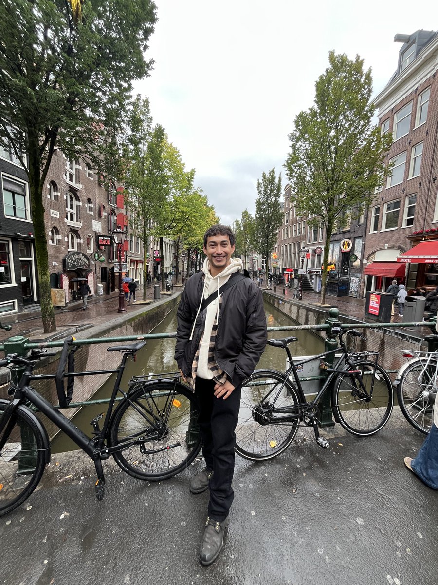 Guapo7x's tweet photo. Walked through Amsterdam today. Canals scenic, rainy city moving with its own hidden rhythm. Came across all sorts of unique shops — each one with a story. Spent the afternoon wandering through museums. It’s an exciting city, even on a rainy day.#travelling #travel #Amsterdam https://t.co/UKaxswn8NB