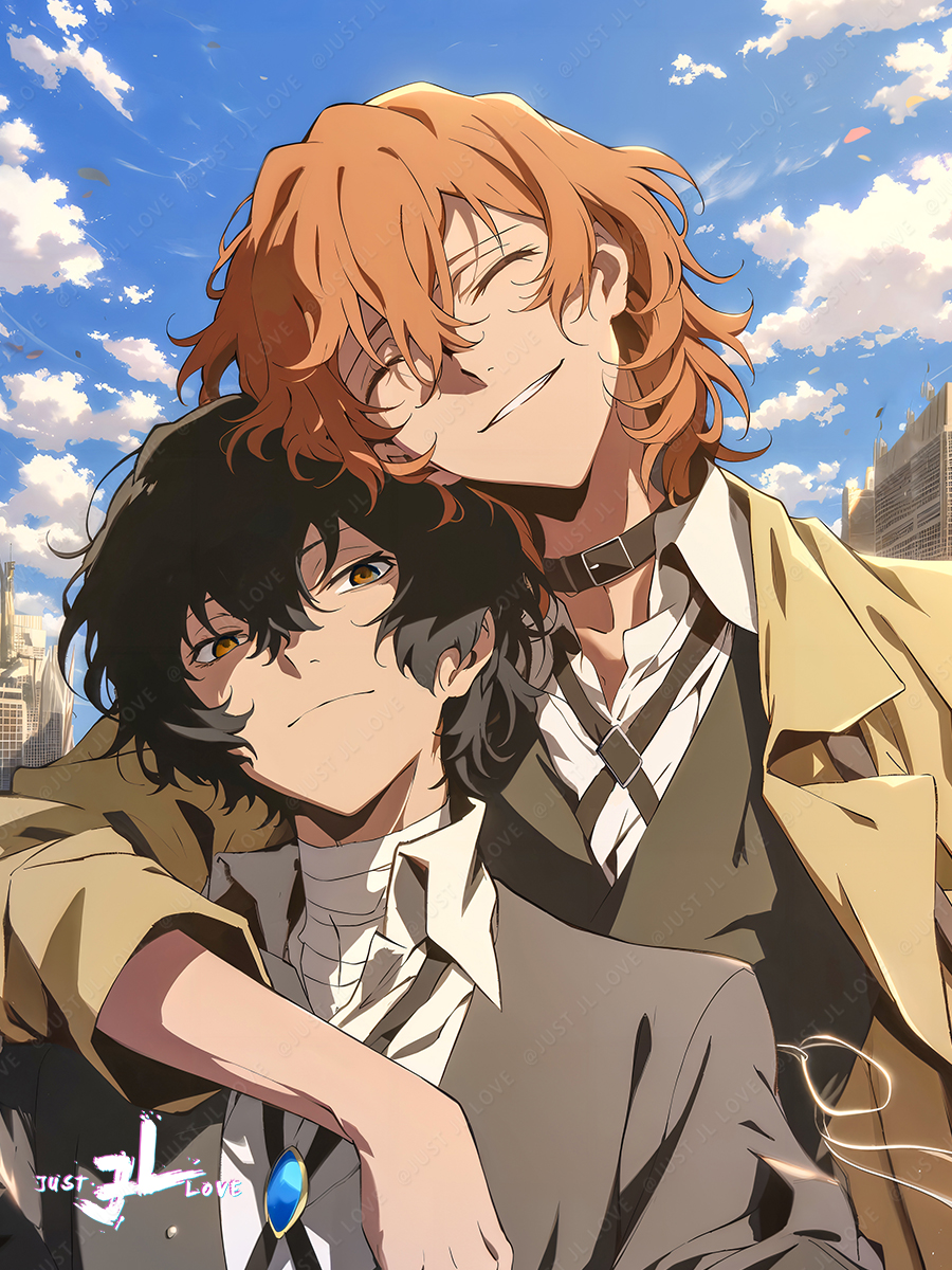 Bungo Stray Dogs Dazai Osamu and Nakahara Chuuya wallpaper   
#bungostraydogs #DazaiOsamu #nakaharachuuya #wallpaper #文豪ストレイドッグス