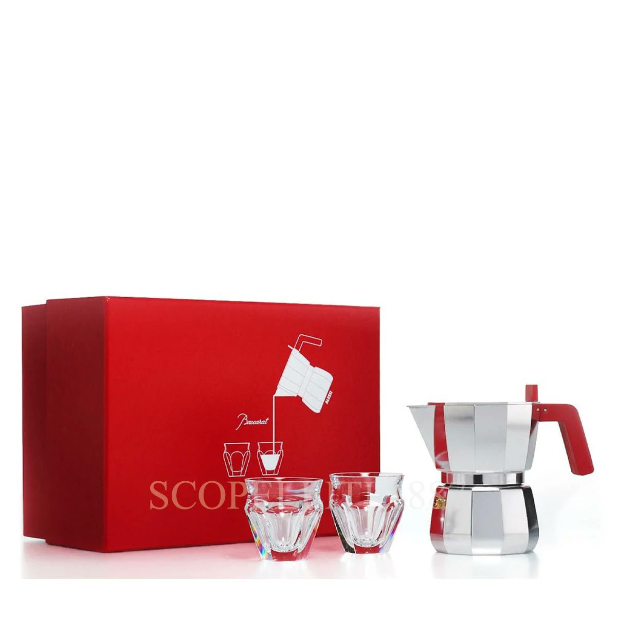 Everyone deserves to sip coffee in cystal glasses, so indulge him with a Baccarat Harcourt Talleyrand Espresso Set.  Also, Denver &amp; Liely have the world's best beer glasses. Then chill  him out with a  Fornasetti Reperti candle. Our gift list doesn't miss. shorturl.at/WmPhd