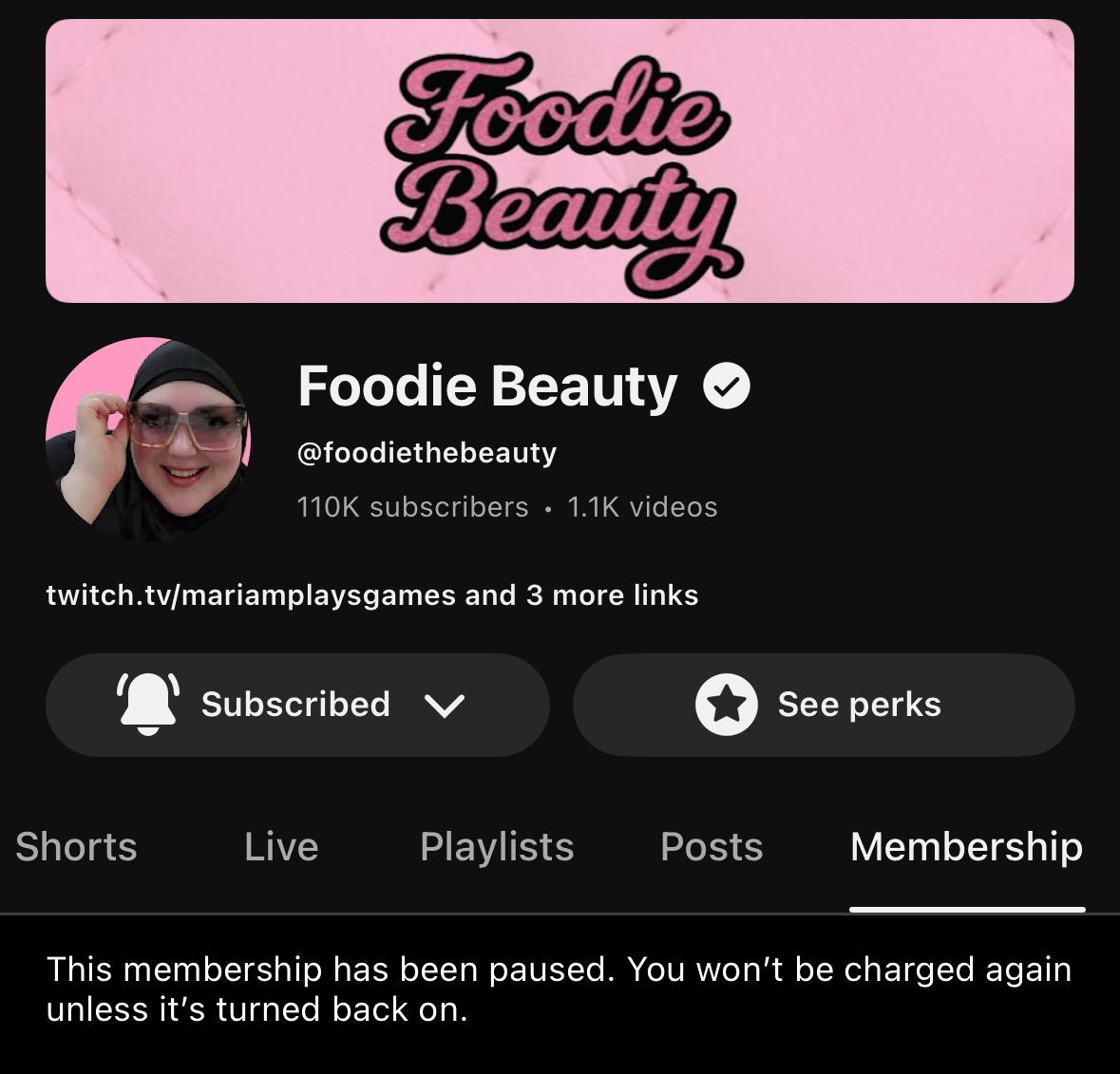 StuffKSaid's tweet photo. 🚨🚨#FoodieBeauty HAS BEEN DEMONETIZED 🚨🚨 https://t.co/86p9Buh84A