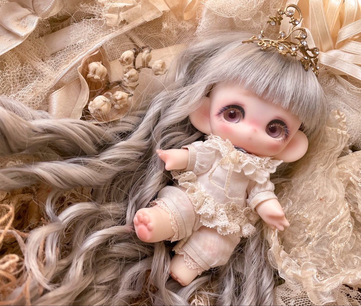 komadoritamago's tweet image. 今週末のアイドールで、Ma belle luneさん@nono_cotori の子犬わたあめちゃんドレスをお預かりし、販売させていただきます
ご本人は不在となりますので、作品についてのお問い合わせは、私までお声がけください

3種類あり、こちらはパンツversion💕

#子犬わたあめ