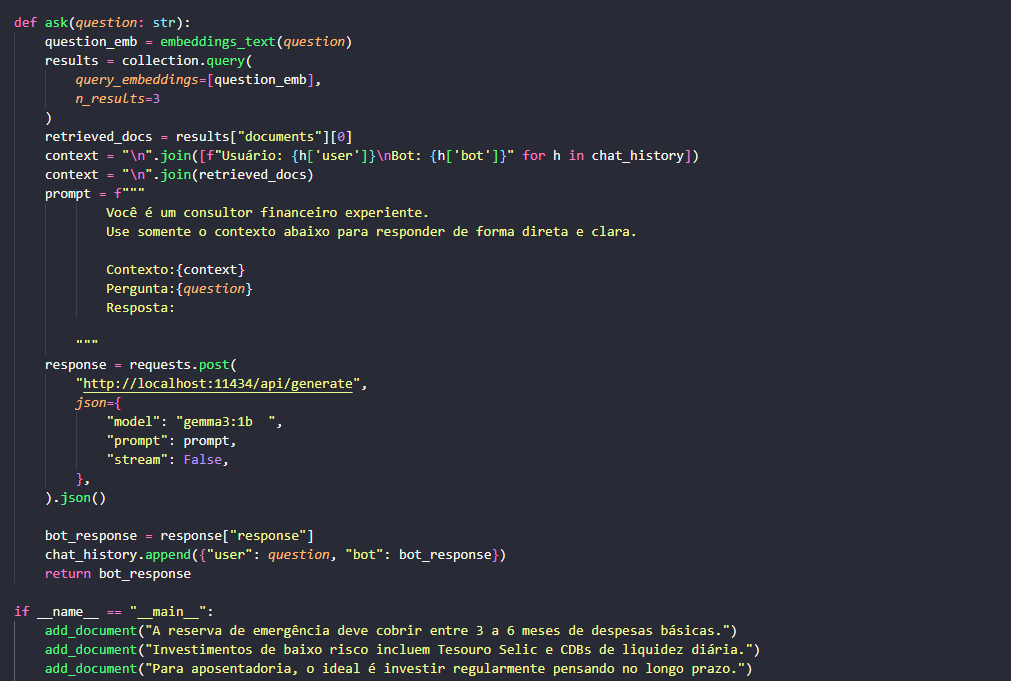 RenanInsane's tweet photo. [09/100] #100DiasDeCodigo

Continuando os estudo, hoje tentei criar uma estrutura para consulta utilizando a metodologia RAG com Python puro, sem utilizar o ChromeDB (um vector database) roda legal, quando tento usar o mesmo da erro de uso de versão depreciada. Tentando entender. https://t.co/Y4rWp5Z9yL