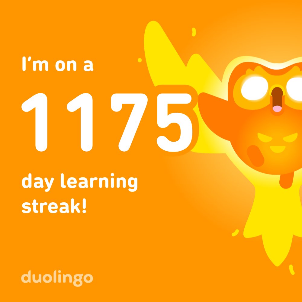 Learn a language with me for free! Duolingo is fun, and proven to work. Here’s my invite link: invite.duolingo.com/BDHTZTB5CWWKSO…