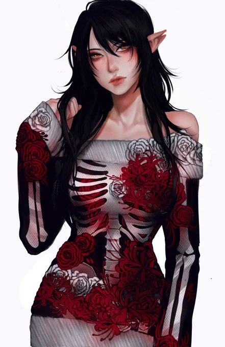 saw a sweater i liked online but it turned out to be AI so I made own version
