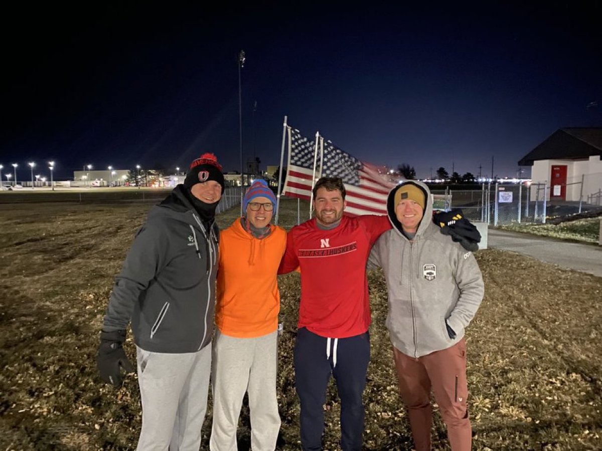 f3thebridge's tweet image. Come out for Landman’s anniversary @f3thebridge The year has flown by come celebrate this HIM!! @F3Omaha @F3WestOmaha 

#RallytoValley 

4:45 Smurph
5:00 Pre 🏃‍♂️/ 🎒
5:30 🥊⬇️
6:15 ☕️☕️☕️