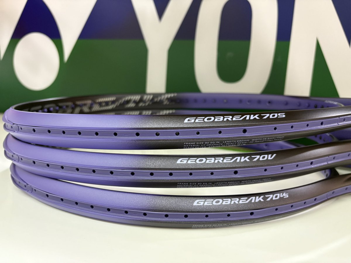 YONEXソフトテニスラケット・新色入荷情報】 ジオブレイク70シリーズ