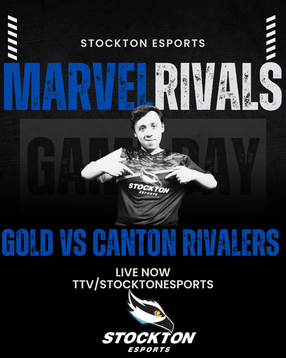 Come cheer on our Rivals team in week 2 of playoffs! twitch.tv/stocktonesports