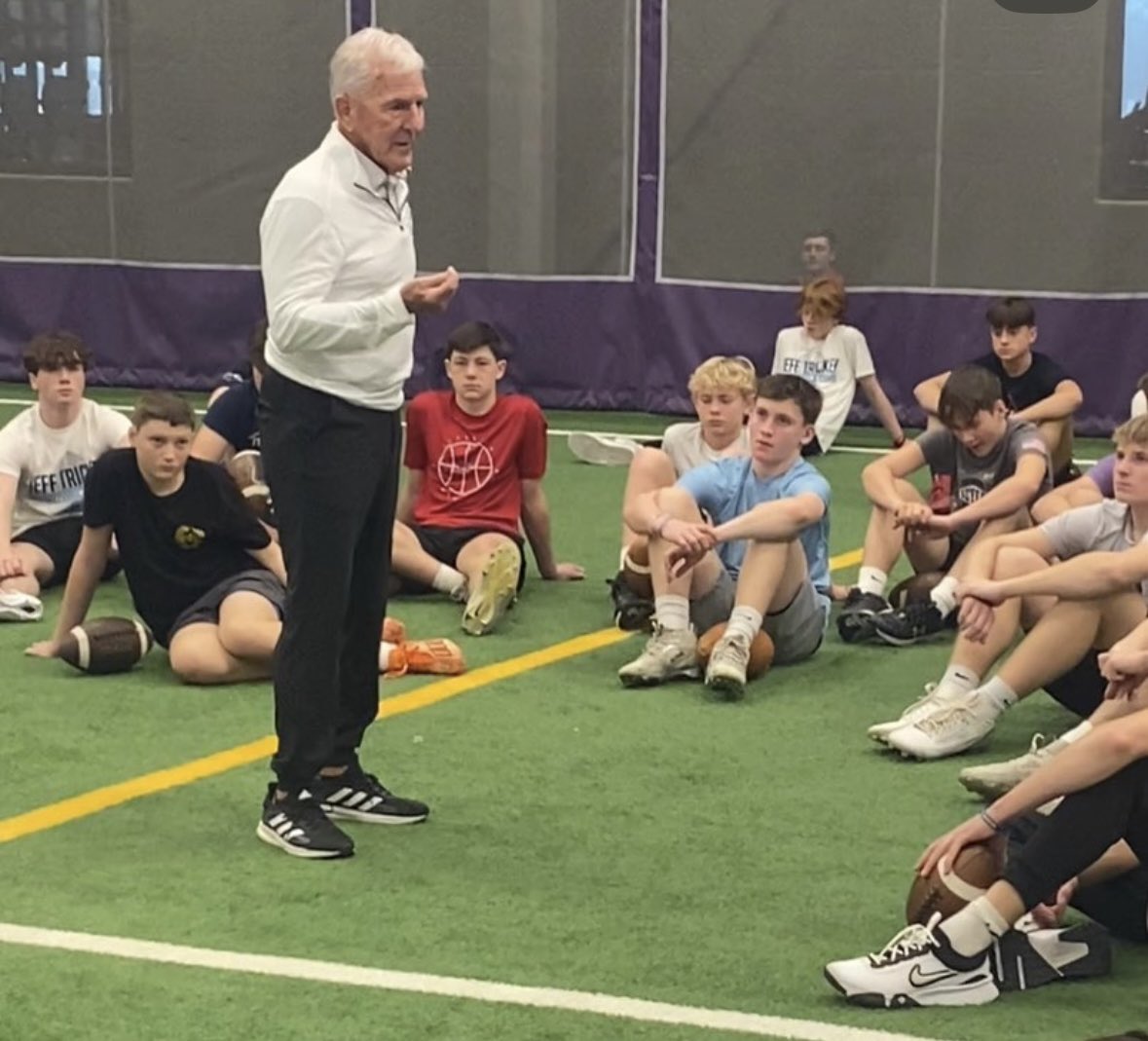 Jeff Trickey Quarterback Technique/Leadership Camp tweet media