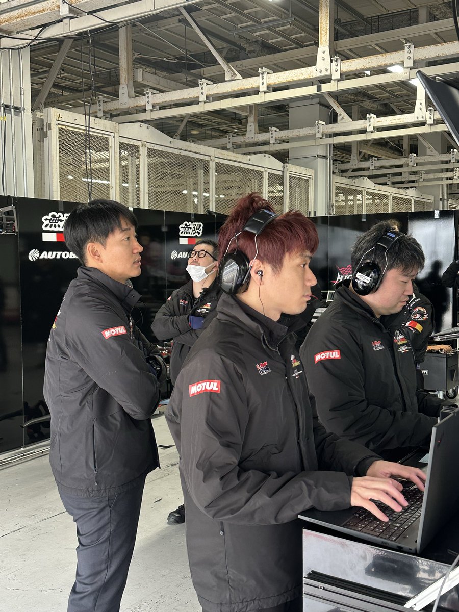 SUPER FORMULA Suzuka Test Day2 Session 3 テスト再開 来シーズンに