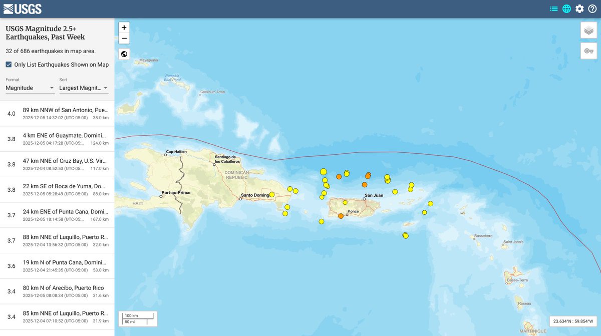 USAS_WW1's tweet photo. #tsunami #earthquake #megaquake #Japan 🫨🌊🇯🇵🗾: The M 7.6 earthquake off the coast of Japan has been followed by an earthquake swarm and fears of a megaquake. 🇨🇦🇺🇸 Hubbard Glacier's swarm is 395 earthquakes this week! Lots in Puerto Rico and Kamchatka too. Images from @USGS: 🙏 https://t.co/HYKHvPB2AY