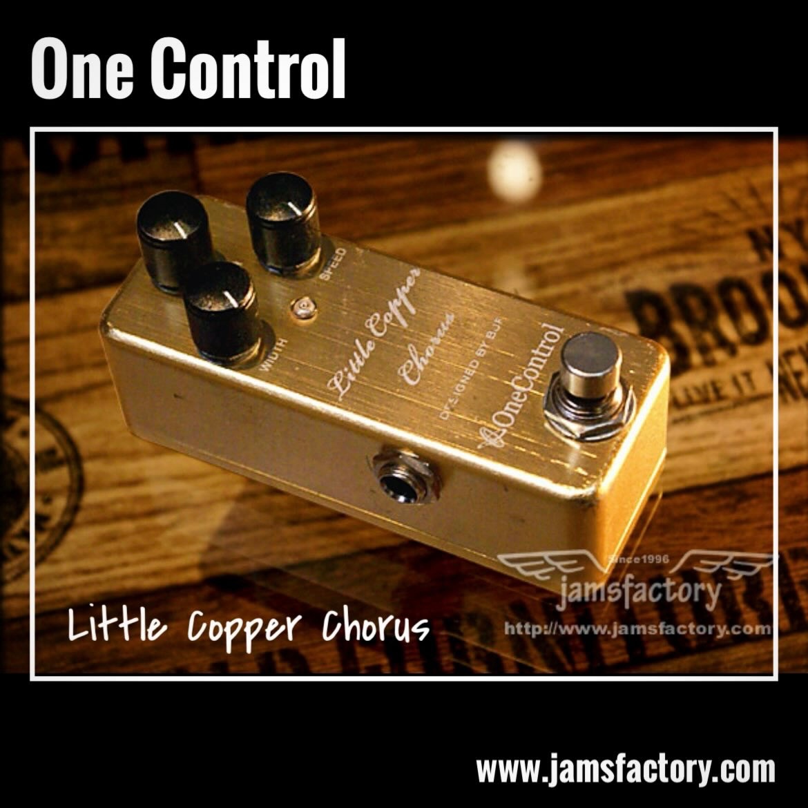 🎸USED NEW LINE UP✨ ✳One Control Little Copper Chorus クラシック