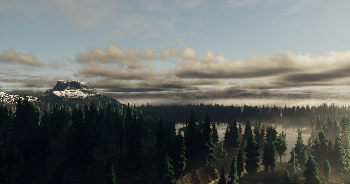 Jumping through the branches, eyes alert to every bush. Your pointed ears move at the slightest crack of a broken branch on the road. The pine trees sing—and in their whisper, they betray your presence.

#Minecraft #Minecraftbuilds #minecraft建築コミュ