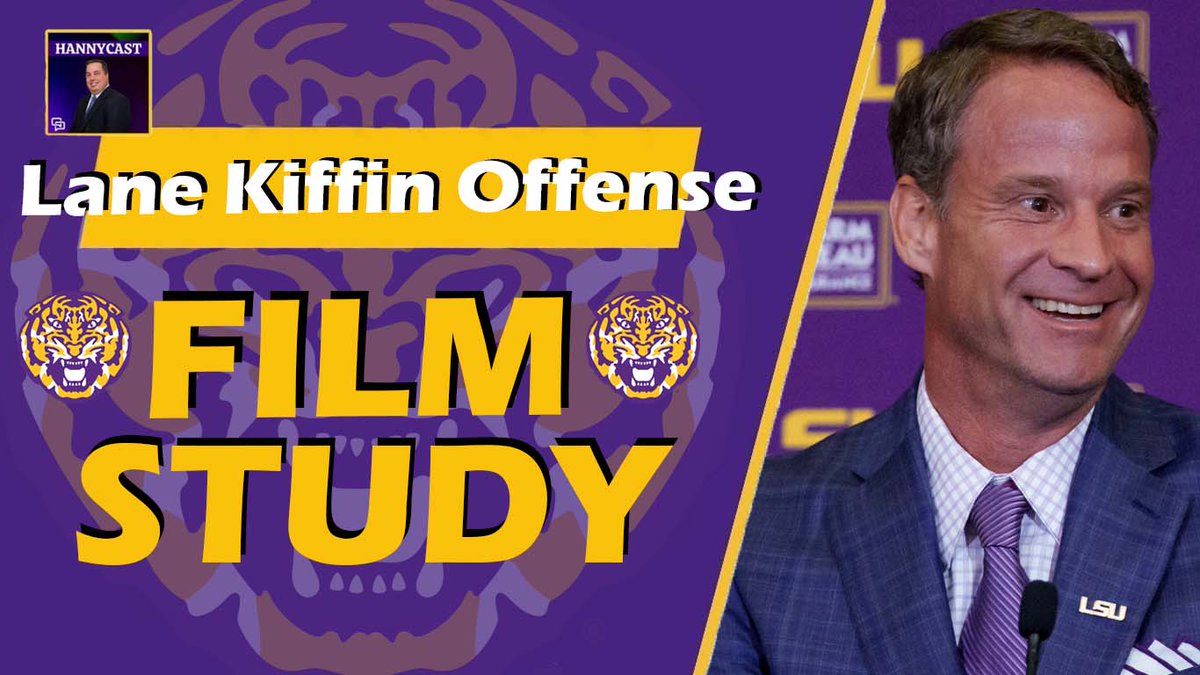 1045espn's tweet photo. 🚨NEW EPISODE🚨

@C_Hanagriff and @Rdickson18 break down the secret to Lane Kiffin's UNSTOPPABLE Ole Miss Offense. Can he replicate it at #LSU?🐯🏈

🍎: https://t.co/RvuIb4pq9B
🎧: https://t.co/UYRKxCKTm2
📺: https://t.co/CI3DwqHjKD https://t.co/IyZNPHYOjP