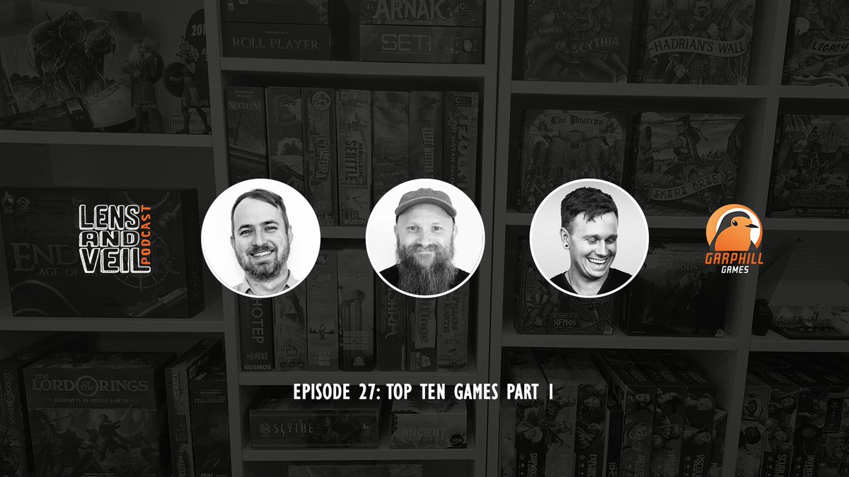 Want to know Shem, Sam and Zach’s top ten games? 😮

We have just released the first episode in a two part series counting down their favourites.

🎧 Listen  now by searching for Lens and Veil on your preferred podcast platform.
