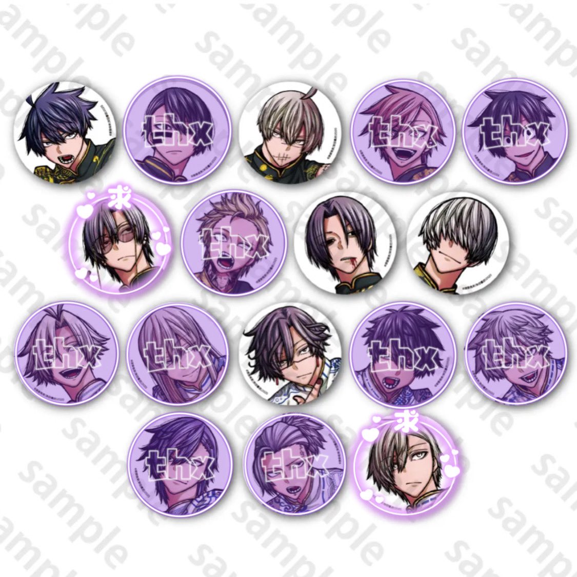 コミケ　特典　缶バッジ　一ノ瀬 桃源暗鬼 缶バッジ 一ノ瀬四季漫画特典缶バッジ