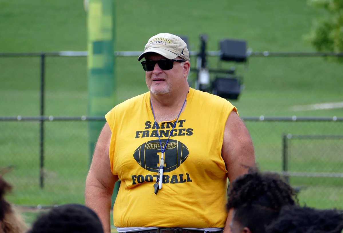 Michigan had to make this guy interim coach to make sure there’s no more side chicks