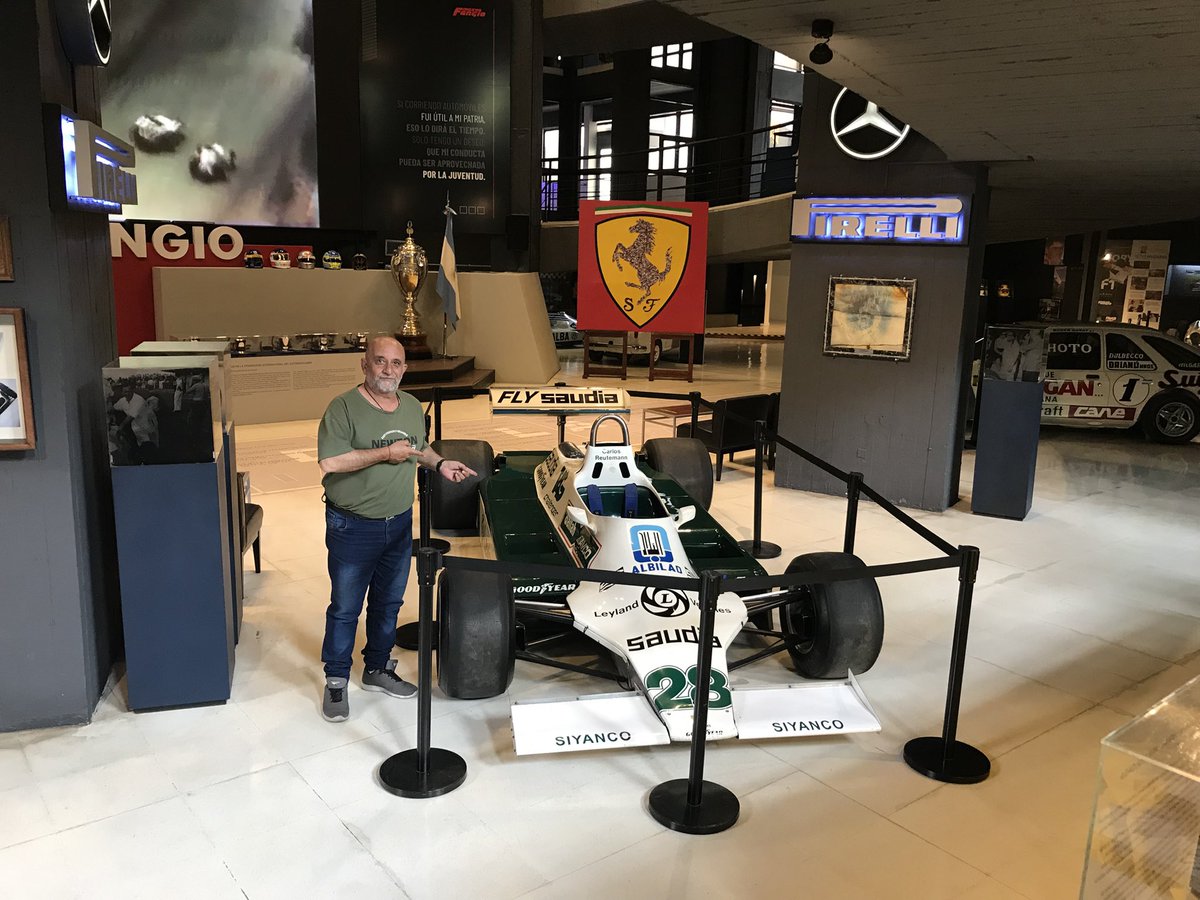 gvp62's tweet photo. @TelemetricoF1 Yo también me di el gusto hace dos años en el @MuseoFangio #telemetricof1 #vamoslole https://t.co/Hzs3SQJAcB