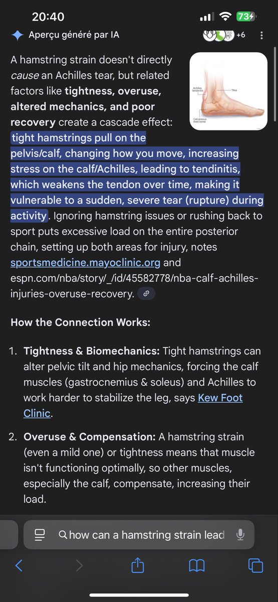 Versa024's tweet photo. @Clutchthebest6 @freemyuncleron what’s crazy is changing the goal post don’t work since it’s an injury in the leg the reason= result  and it’s always the same: having soreness in a part of your body and ignoring it can cause further damage to that part of your body 😂🤣 https://t.co/GzrC9cVDFE
