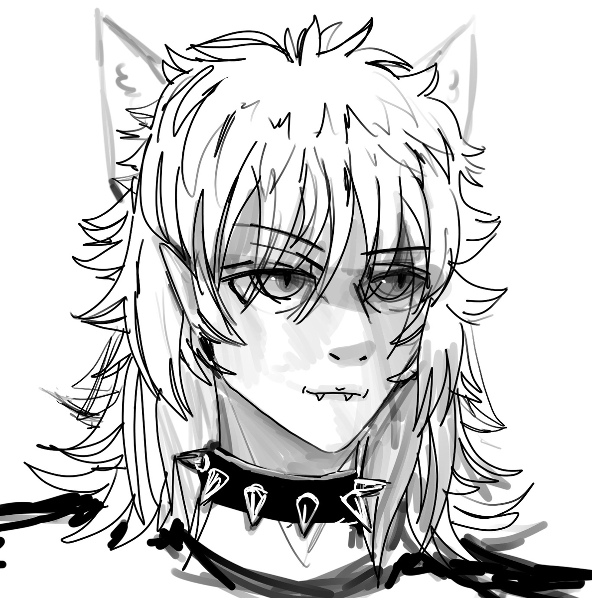 dragonfawns's tweet photo. wolf boyyyyy #artist #sketch #anime #animesketch #animeartist #requestsopen #myart #newartist https://t.co/dfMXRP4aje