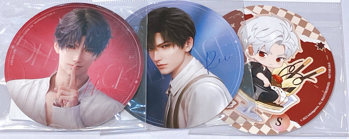 ラストセット】ただの恋愛なんかできっこないアクリルスタンド缶バッジ