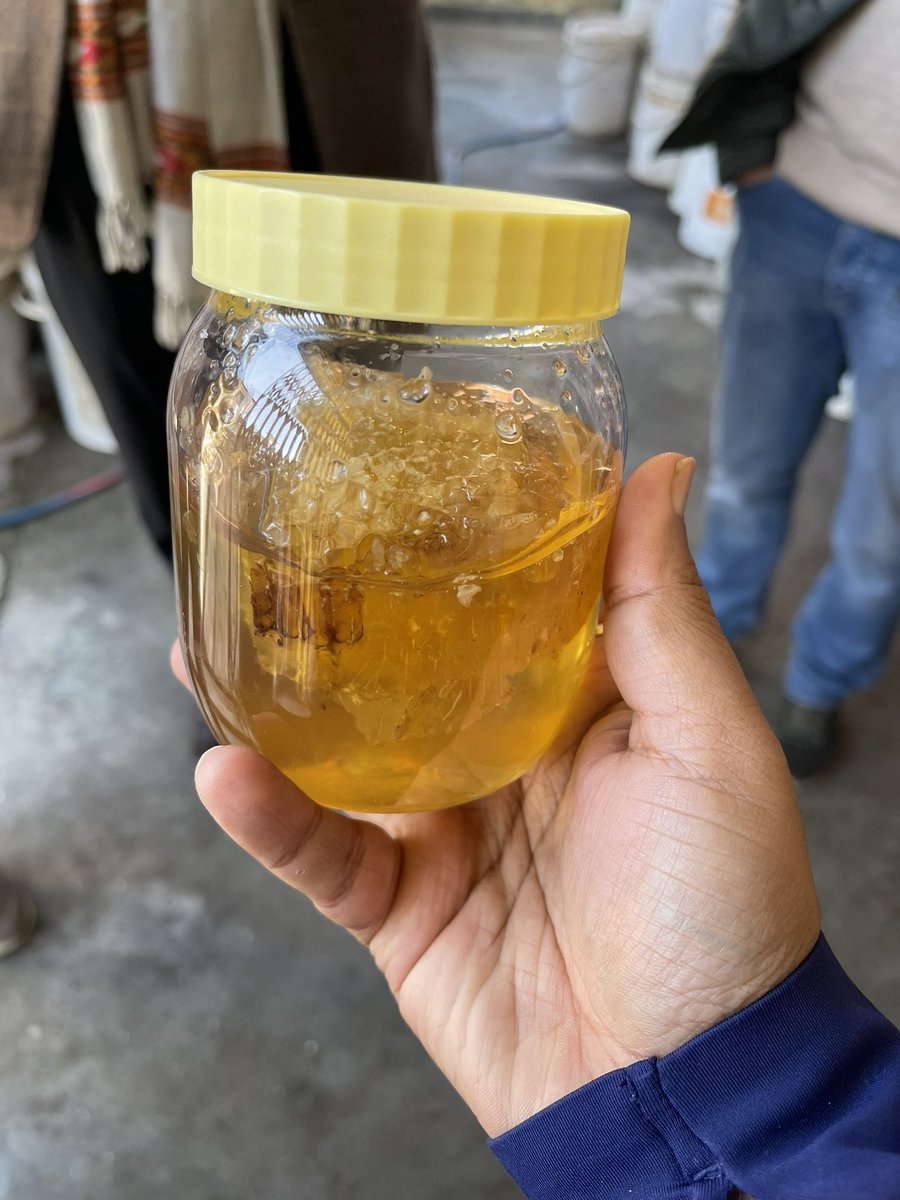 ruchitgarg's tweet image. Forest honey 🍯  with its honeycomb, soon  coming to HFNFoods.com 

Leave No Farmer Behind #HFN