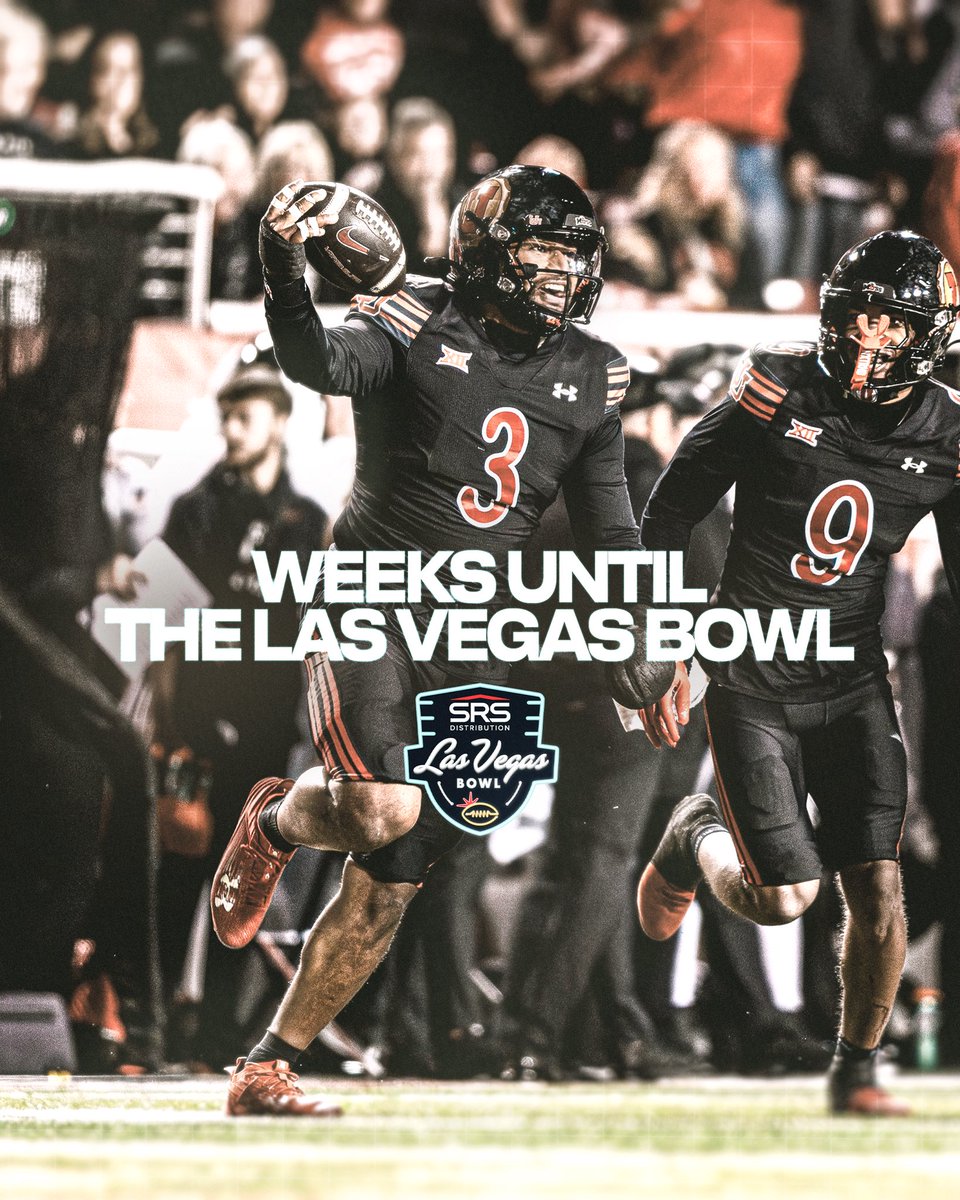 LasVegasBowl's tweet image. 3 Weeks Until the Las Vegas Bowl. 🏈 

#LVBowl | #GoUtes | #BowlSeason