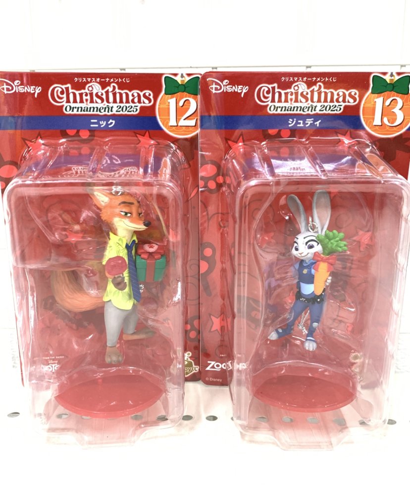 🎉買取情報🎉 #ズートピア より ニック、ジュディのクリスマス