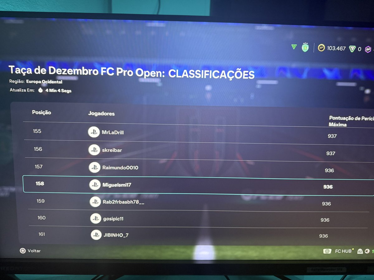 miguelsmi17's tweet image. Dia 2 ladder
12-3
Sinto-me cada vez mais confortável com o jogo e a jogar ao nível que sei.
@Logic73_ @Vasco_di_zona 🏅🗣️