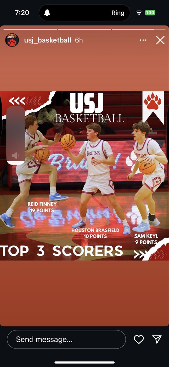 USJBasketball's tweet image. USJ tops Collierville