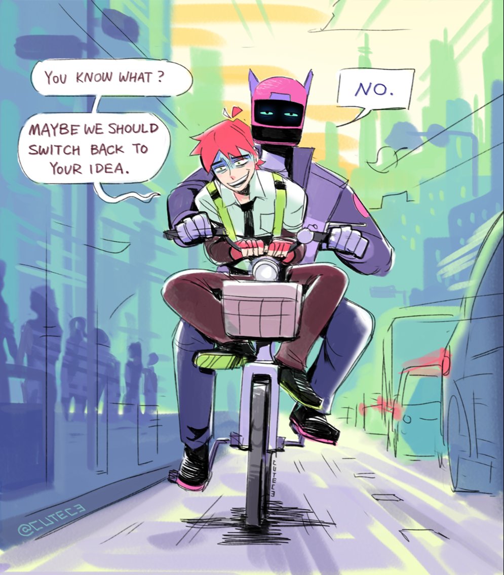 Frank and Tyler going for a little ride ^^
#fireforhire #f4h #comic #biker