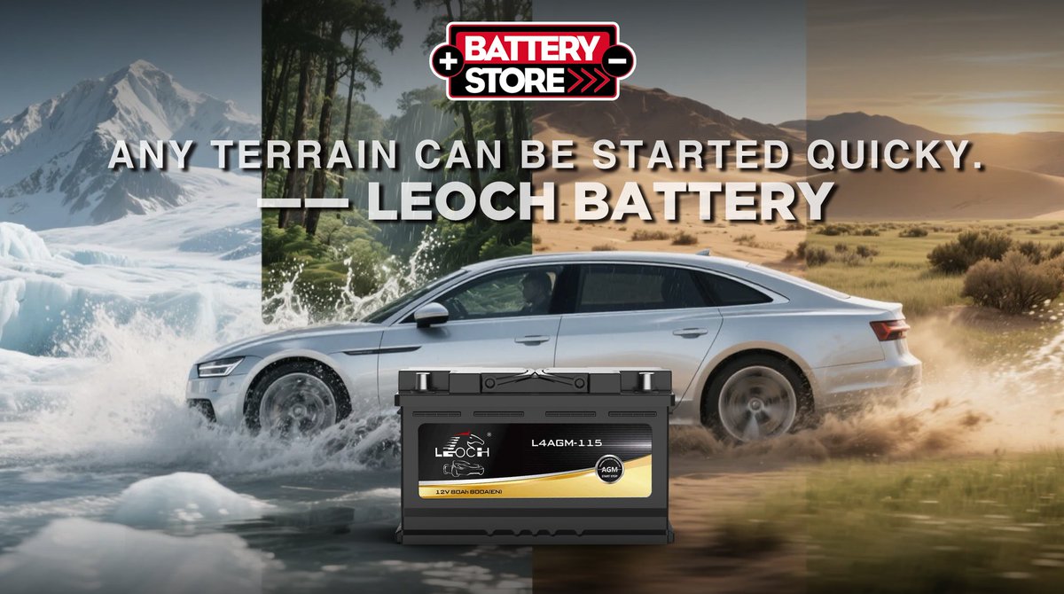 BatteryStoreUK's tweet image. Power that starts wherever you ride
From cold farm mornings to rocky trails, instant starts shouldn’t depend on perfect conditions. With Leoch AGM, you get fast, confident ignition across every terrain.
Get Now batterystore.co.uk/automotive/car/
#CarBattery #AGMCarBattery #LeochBattery